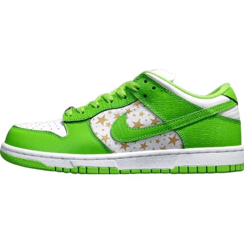 NIKE SB DUNK x SUPREME STARS MEAN GREEN